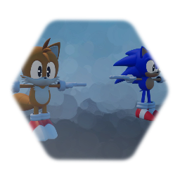 Sonic and Tails v4 animation version