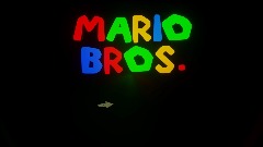 Mario bros menu