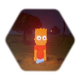 Siren head| Bart Simpson escape