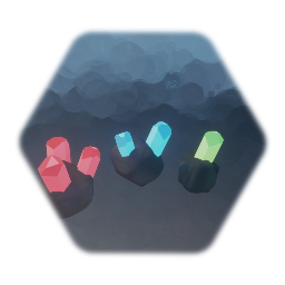 Basic Magic Crystal Ore Set