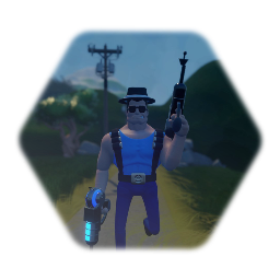 El Ted With Ray Guns