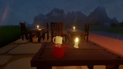 A romantic coffee date