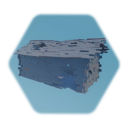 Old Damaged House  (Non-Textured)