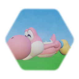 Claudi the Pink Yoshi (My version)