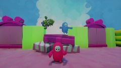 Fall guys : door dash mini game