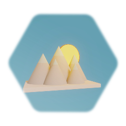 NEBULA Mountain Lamp