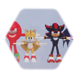 Game Accurate Sonic Movie Models