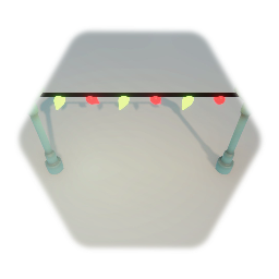 Tren Christmas lights