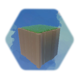 Colossal Falls Grassy Stone Platform