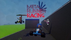 Meta runner racing 5 poster