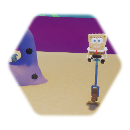 Spongebobs Unicycle drivable