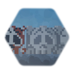 Pixel Art Gegege no Kitarou NES Skulls