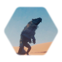 Stylized andrewsarchus