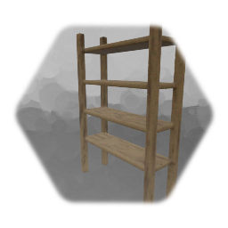 Amnesia prop: Wooden shelf 1