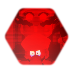 Remix de Mario and Luigi running from Wario head