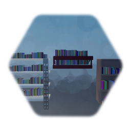 Pinealgod's Dreamscom 22 Shelves & Book Case First Attempt