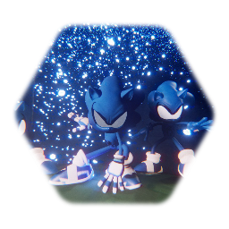 Stealth  the hedgehog + (Symbionte form)