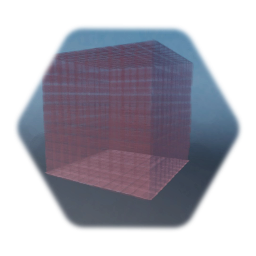 Transparent Red Cube