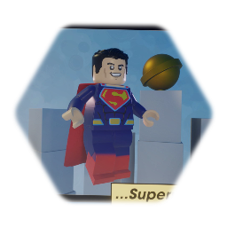 JL Lego Superman