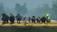 Characters In "City Nights" (WIP)