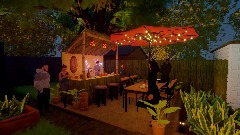 Garden bar idea