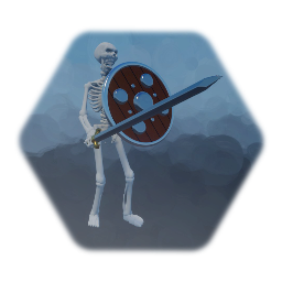 Skeleton w/Sword & Shield