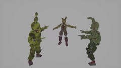 Springtrap spiderman meme