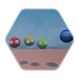 The colours prize bubble