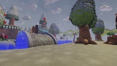 Fanmade Animal Crossing Town (Winter)