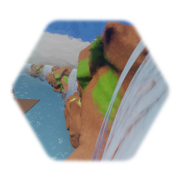 Green hills water n falls