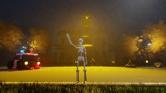 Scary Skeleton