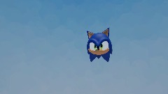 Old unfinished Sonic head
