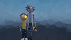Futuristic Rick and Morty