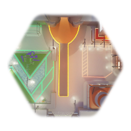 Maqueta del techo del grán centro de W-Y-S