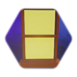 Window light on no curtain