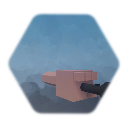 Arm with a flashlight