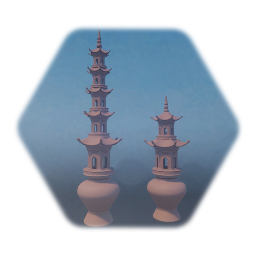 Chinese Sculpture Statue House Vase