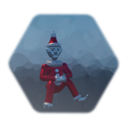 Dr_WhoData Holiday Christmas Ornament Elf on Shelf style  Gnome