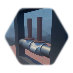 Simple cam and push rods