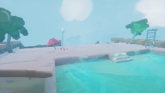 Leo and Teddy's swimming pool