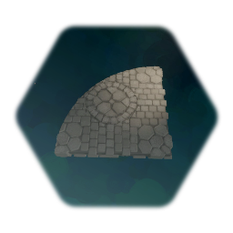 Large Curved Dungeon Floor