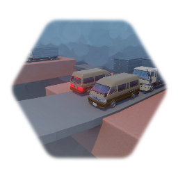 AI car test　自動運転テスト