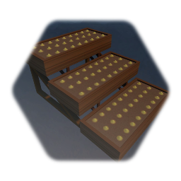 Triply Raised Crop Bed