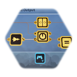 Button Press -> Tap/Hold Output