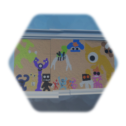 Garden of goggle boo 3 Wall art