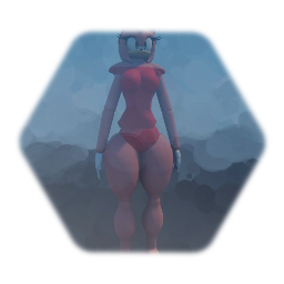 Giantess Growth Amy Rose V2 New update Resized