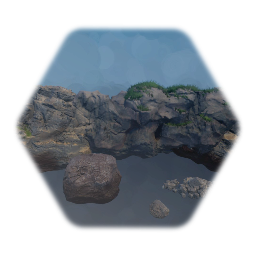 Remix of Realistic Coastal Cliffs and Rocks