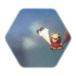 Super gato do sorverte Super cat ice cream