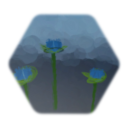 Blue flowers