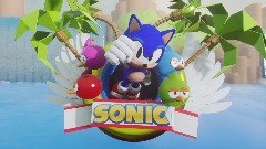 Sonic 3d blast (title)